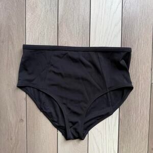 Nike swim bottoms black womens